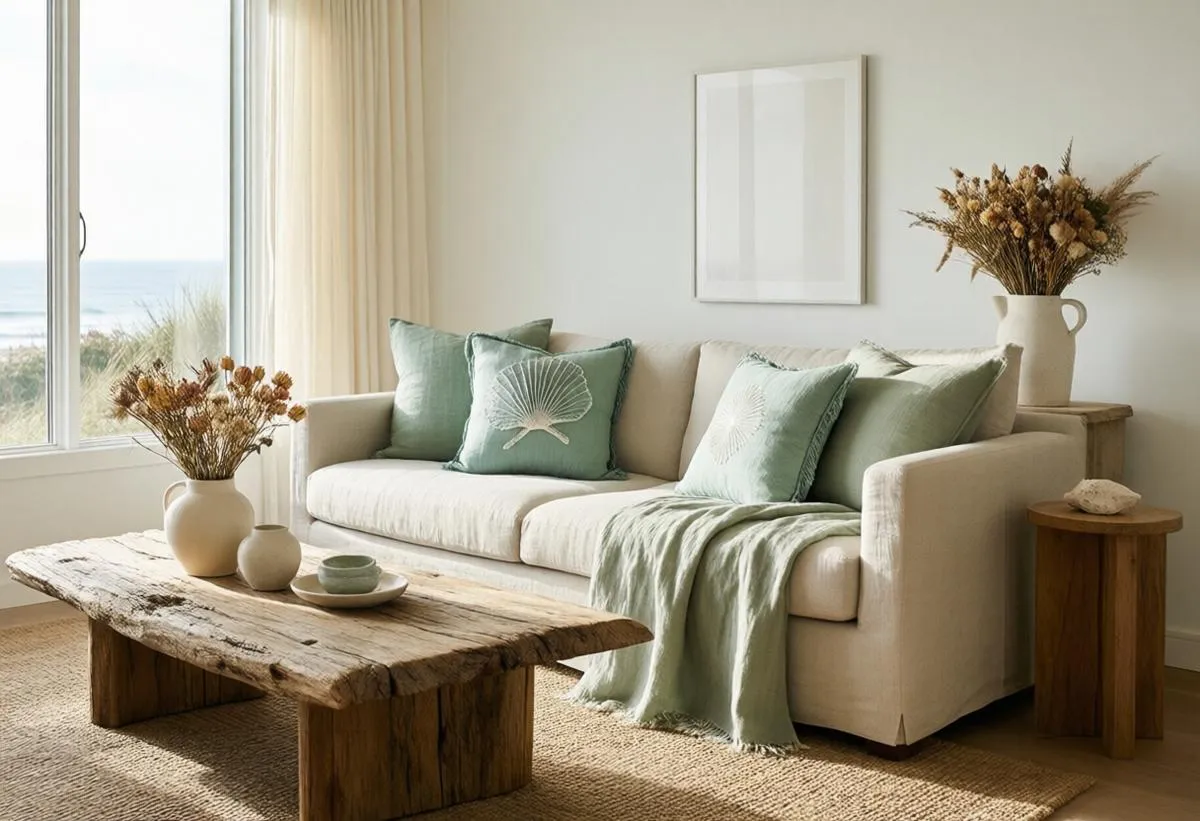 Pobřežní obývací pokoj — Ocean Mist Living